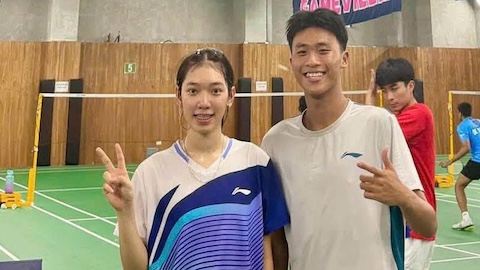 Thu Huyền và Duy Lợi vào chung kết đôi nam nữ tại giải cầu lông trẻ Philippines 2026